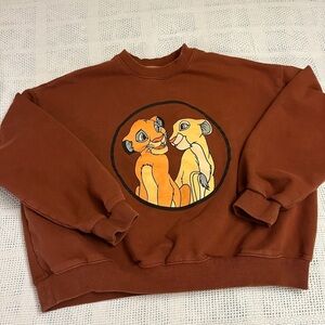 Disney The Lion King Sweater Sz M